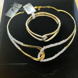 Alexis Bittar Solanales Intertwined Necklace & Bracelet NWT